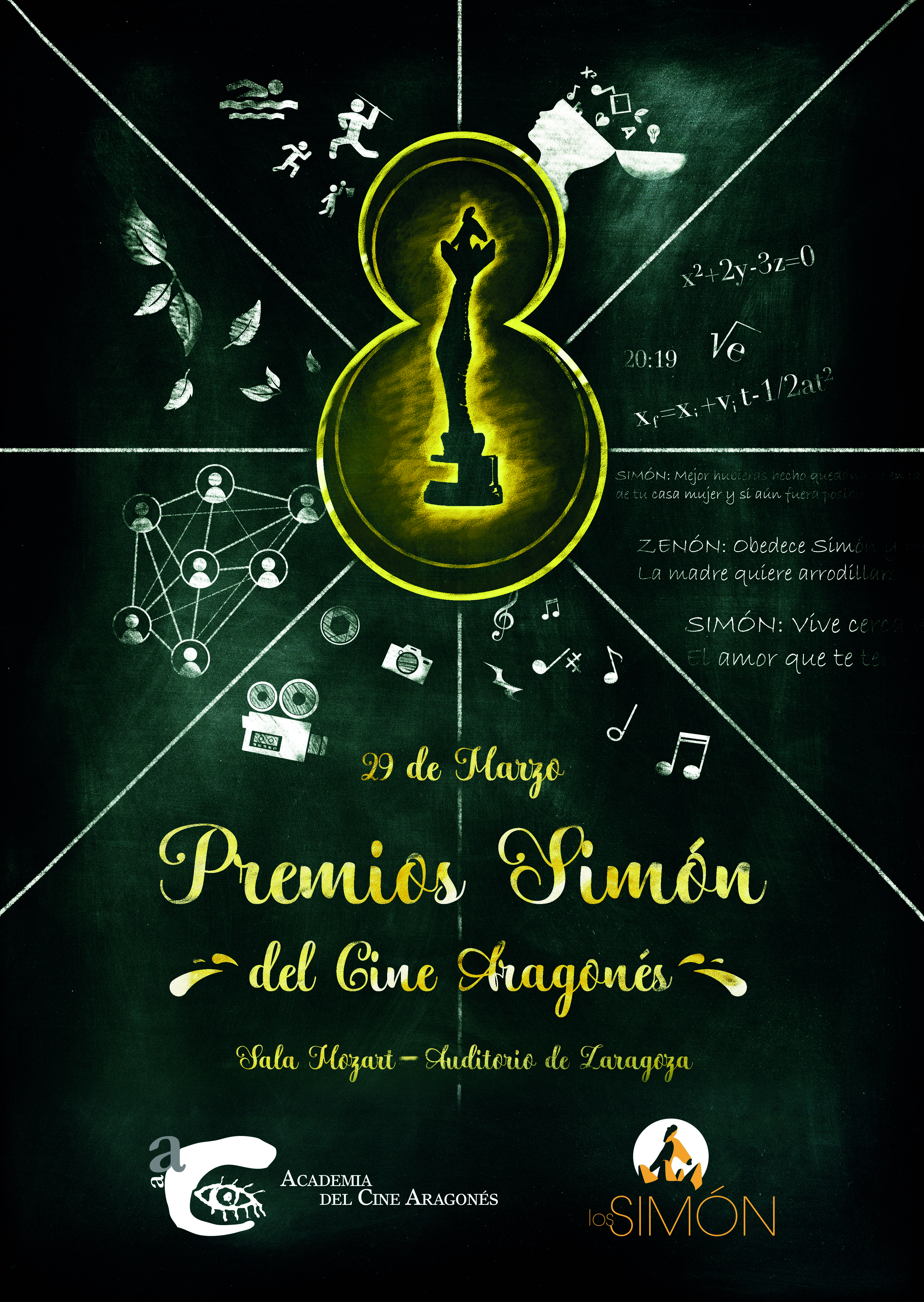 Cartel VIII Edición Premios Simón 2019